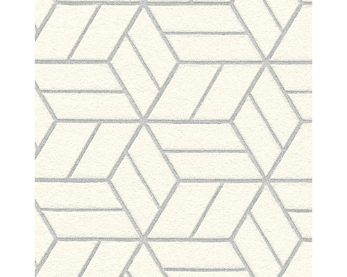 Papier peint à motif géométrique de cubes