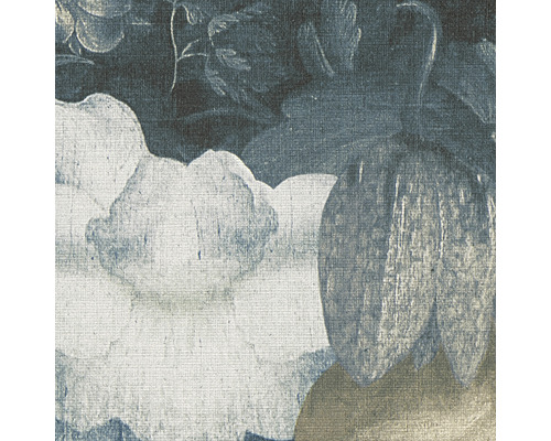 Gros plan d''un papier peint à motif floral