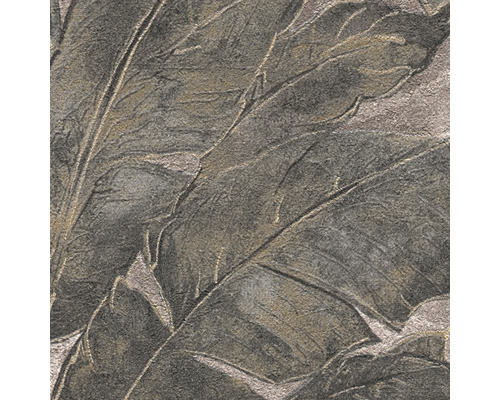 Gros plan d''un papier peint à motif de feuilles