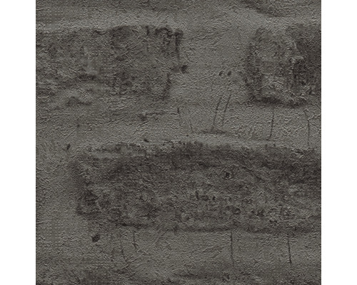 Nahaufnahme einer Tapete mit Backsteinmuster