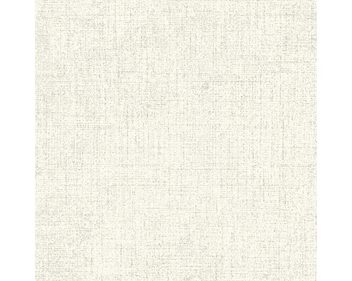 Nahaufnahme einer Textiltapete mit Leinwandstruktur.