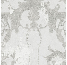 Dekorative Tapete mit floralem Muster im Vintage Stil