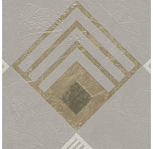 Papier peint avec motif géométrique en losange
