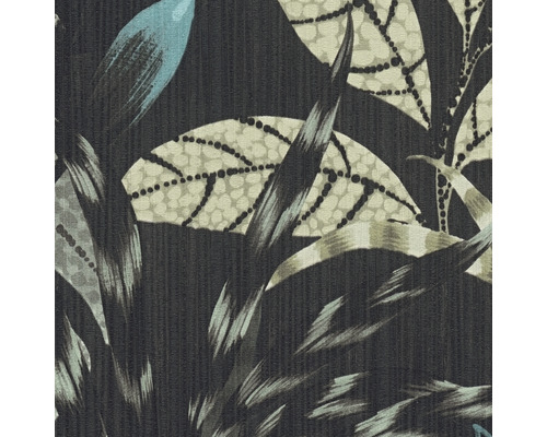 Papier peint avec motif de feuilles