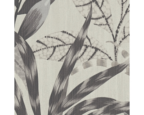 Papier peint à motif floral de feuilles