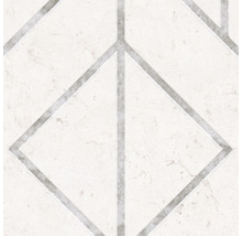Tapete mit geometrischem Diamantenmuster