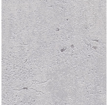 Nahaufnahme einer grauen Beton-Optik Tapete mit rauer Textur