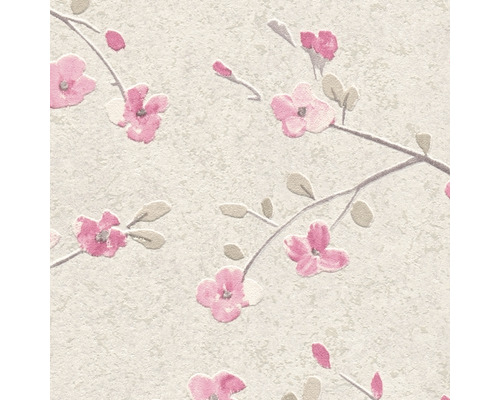 Tapete mit floralem Kirschblütenmuster