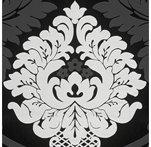 Vliestapete 5543-14 Ornament schwarz weiß