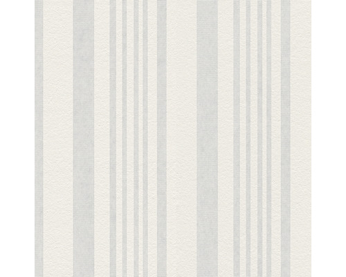 Papier peint intissé 5813-10 Meistervlies ProProtect rayures blanc Papier peint à rayures