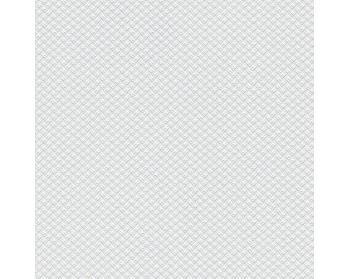 Papier peint intissé 93528-1 aspect tôle ondulée blanc Gros plan d''un papier peint textile blanc avec motif losanges