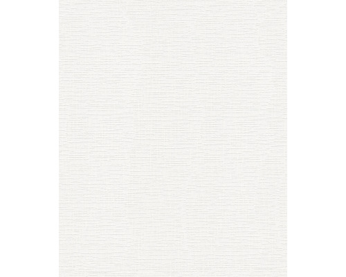 Weiße Raufasertapete mit feiner Struktur