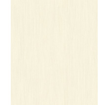 Papier peint intissé 328827 Sumatra uni crème blanc