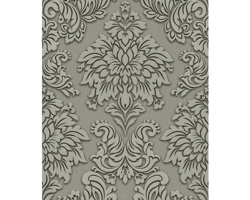 Papier peint à motif damassé floral