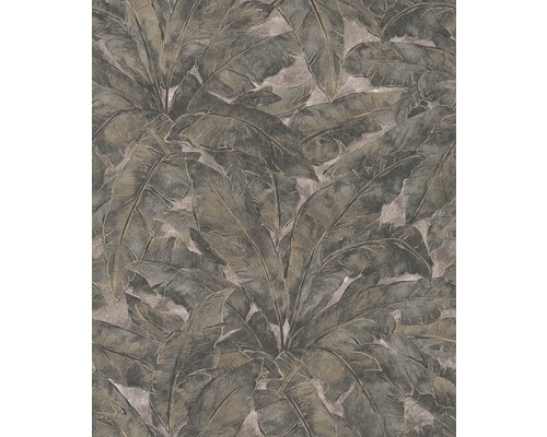 Papier peint avec motif de feuilles de bananier