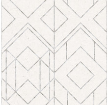 Tapete mit geometrischem Muster aus Linien und Rauten