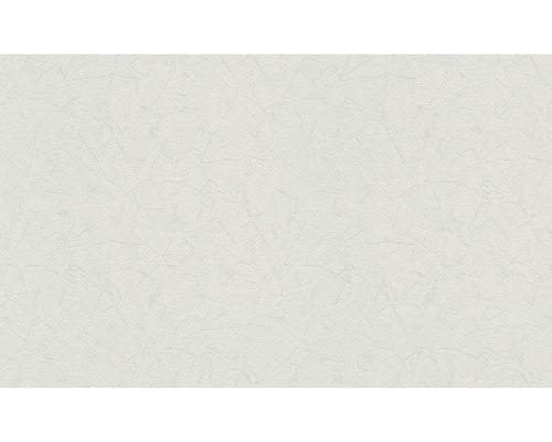 Papier peint blanc à structure en relief