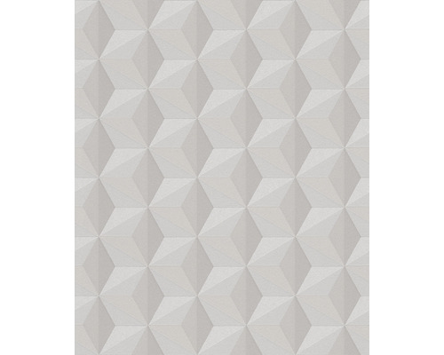 Papier peint avec motif géométrique tridimensionnel