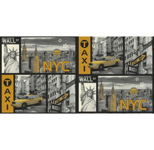 Papier peint 30045-1 Boys & Girls 6 New York noir jaune-thumb-1