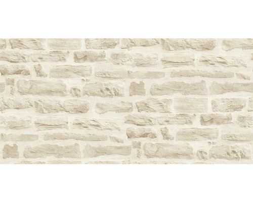 Tapete mit Steinmaueroptik