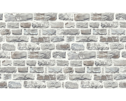 Tapete mit Steinmaueroptik