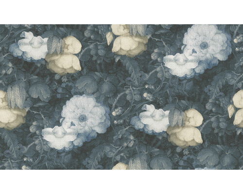 Papier peint à motif floral de style vintage