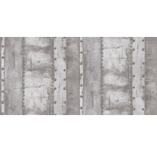Vliestapete 37743-2 Industrial rostmetall grün