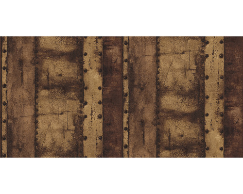 Tapete mit Nieten- und Metallplattendesign