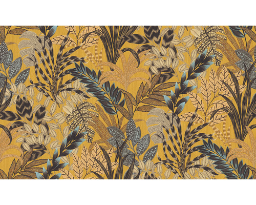 Dschungel-Tapete mit Blättern