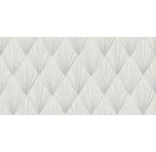 Papier peint avec motif géométrique en éventail
