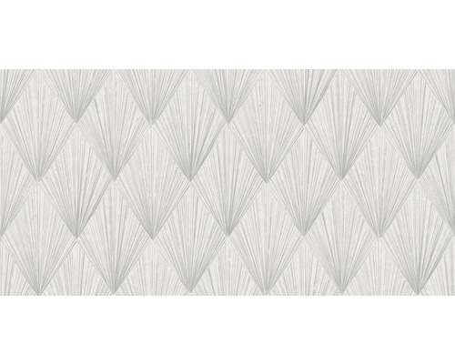 Tapete mit geometrischem Fächer Design