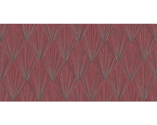 Tapete mit geometrischem Fächermuster