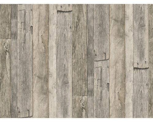 Tapete mit Holzplankenmuster