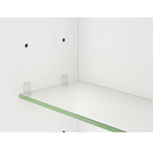 LED Spiegelschrank Jokey Marno weiß 65x66 cm IP20