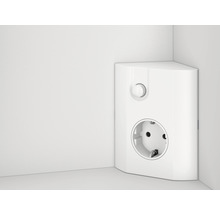Spiegelschrank Jokey Sarto III 80 x 17 x 69 cm weiß 3-türig LED IP 20