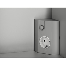 LED Spiegelschrank Jokey Tromsö alufarben 63x68,5 cm