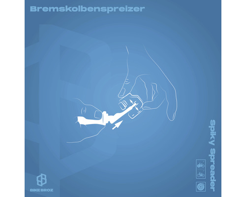 Bremskolbenspreizer Anwendungsskizze