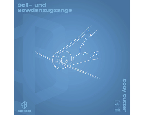 Seil- und Bowdenzugzange Illustration