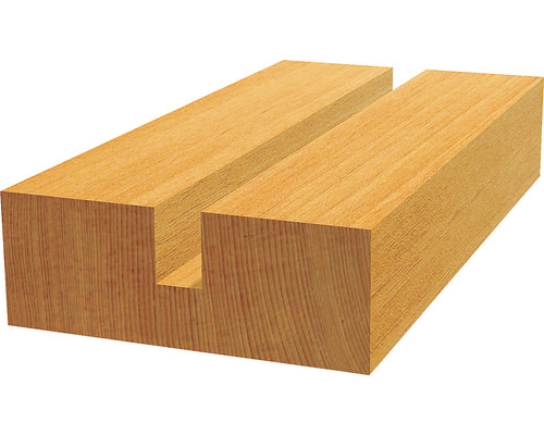 Profilé en bois avec rainure