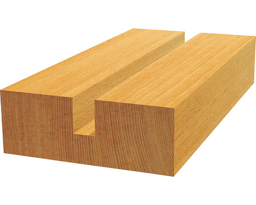 Profilé en bois avec rainure