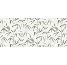 Papier peint avec motif de feuilles de bambou