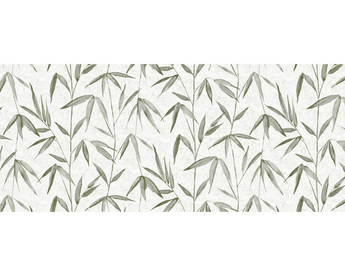 Papier peint avec motif de feuilles de bambou