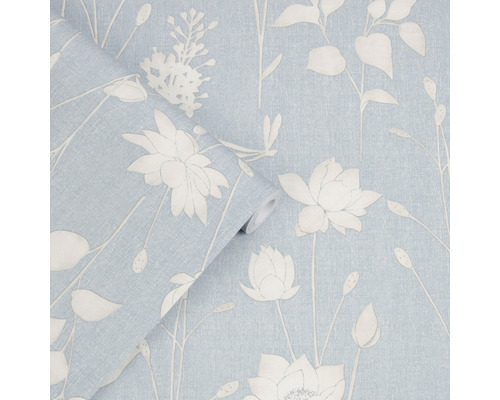 Tapetenrolle mit floralem Muster