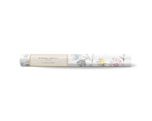 Rouleau de papier peint fleuri Laura Ashley