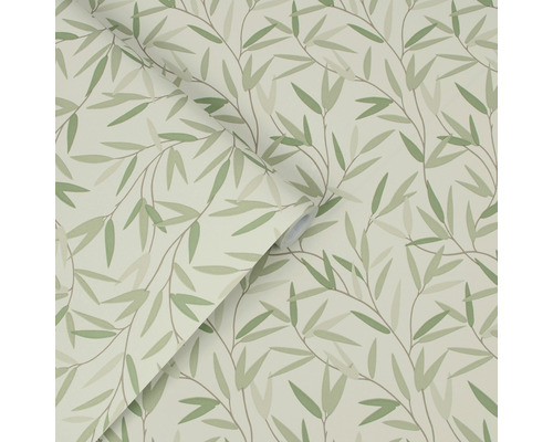 Tapetenrolle mit Blattmuster