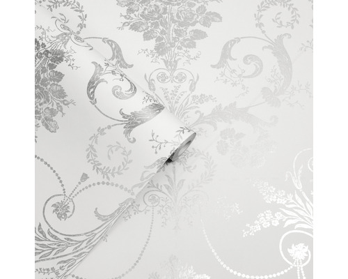 Rouleau de papier peint à motif floral