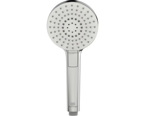 Douchette avec surface de douche ronde