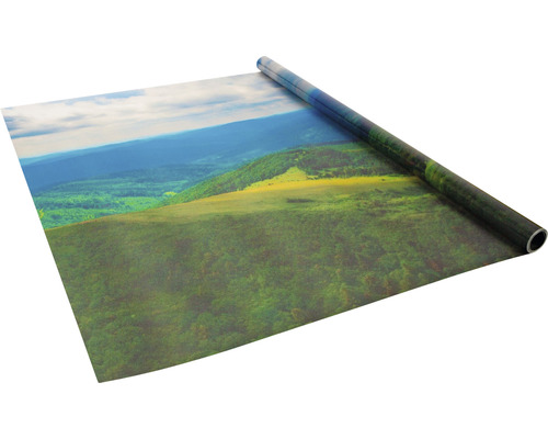Papier peint photo avec motif de paysage sur rouleau