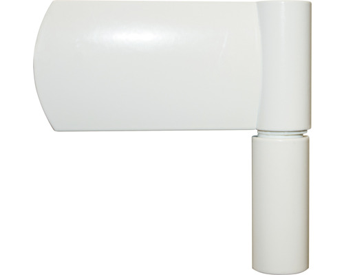 Paumelle de porte blanche pour portes intérieures