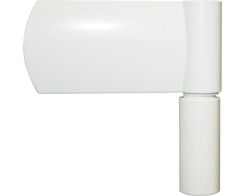 Paumelle de porte blanche pour portes intérieures